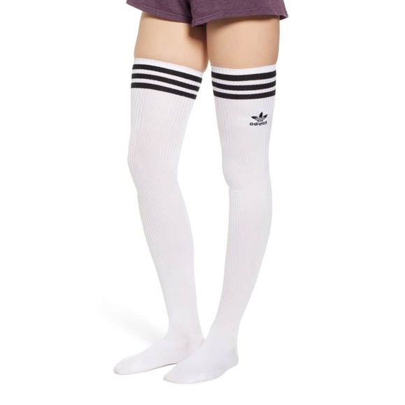 adidas originals roller thigh high sock